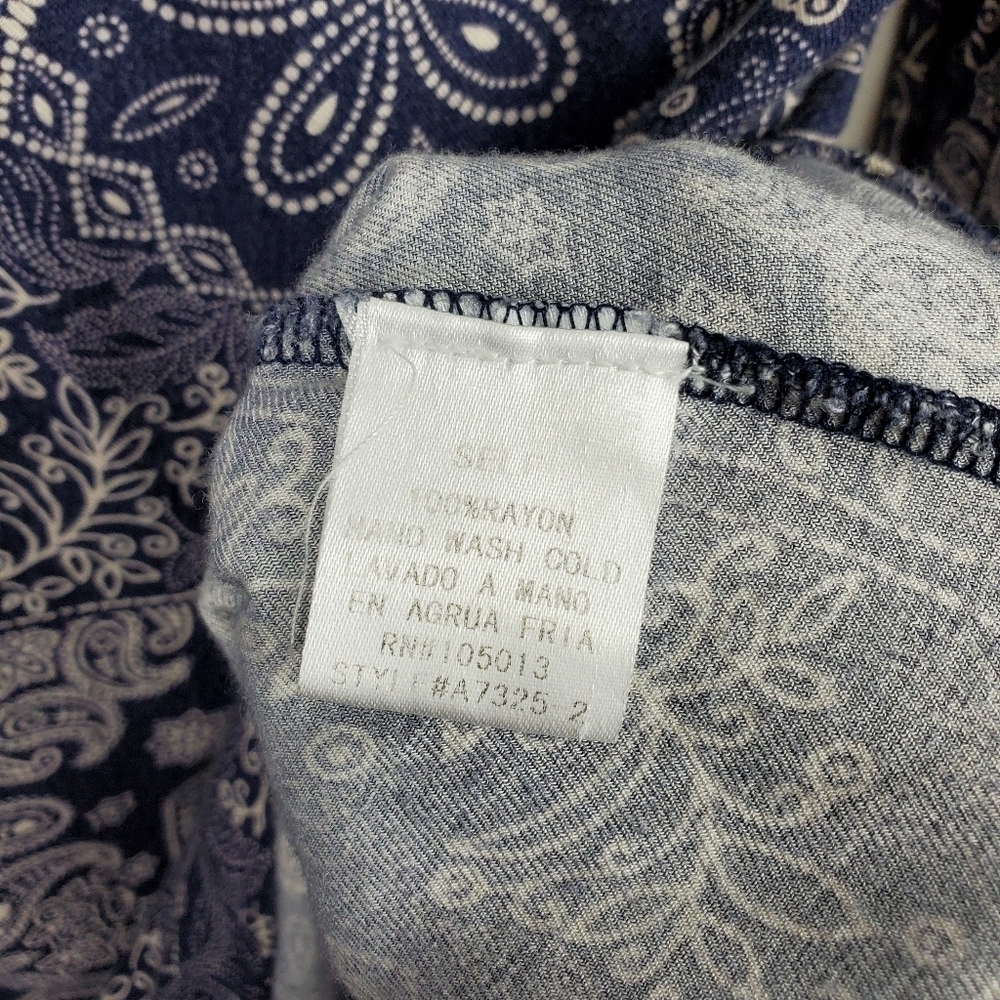 Altar’d State Blue Tunic Dress Small - Picture 4 of 6